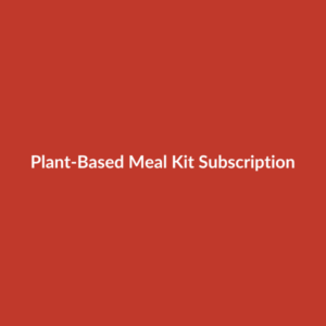 Plant-Based Meal Kit Subscription